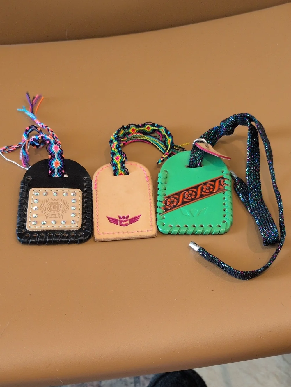 Consuela Bundle Of 3 Luggage Tag Charms